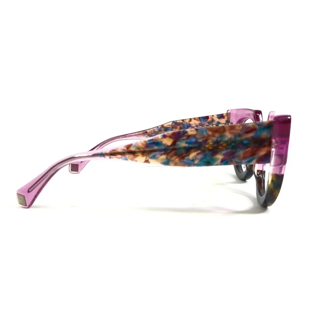 J. F. Rey Eyeglasses Frames CAROLINA 8022 Clear Purple Blue Tortoise 49-22-143